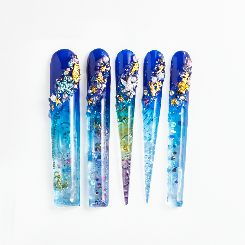 Sea wonderland Nails【NEW010】