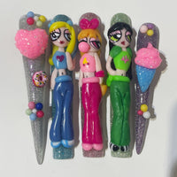 Power puff girls Nails【NEW6151】