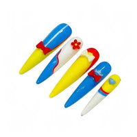 Snowwhite Cartoon Handmade Nails-S002