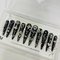 Dark Queen Nails【S44-1237】