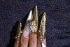 Tulip butterfly manicure【S43-1136】