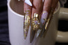 Tulip butterfly manicure【S43-1136】