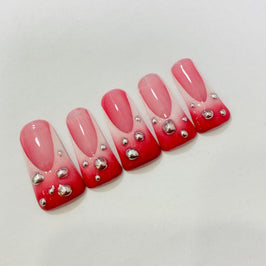 Strawberry short Duck Nails【H44-1235】