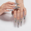 Black Gradient Diamond Set【S31-1042】